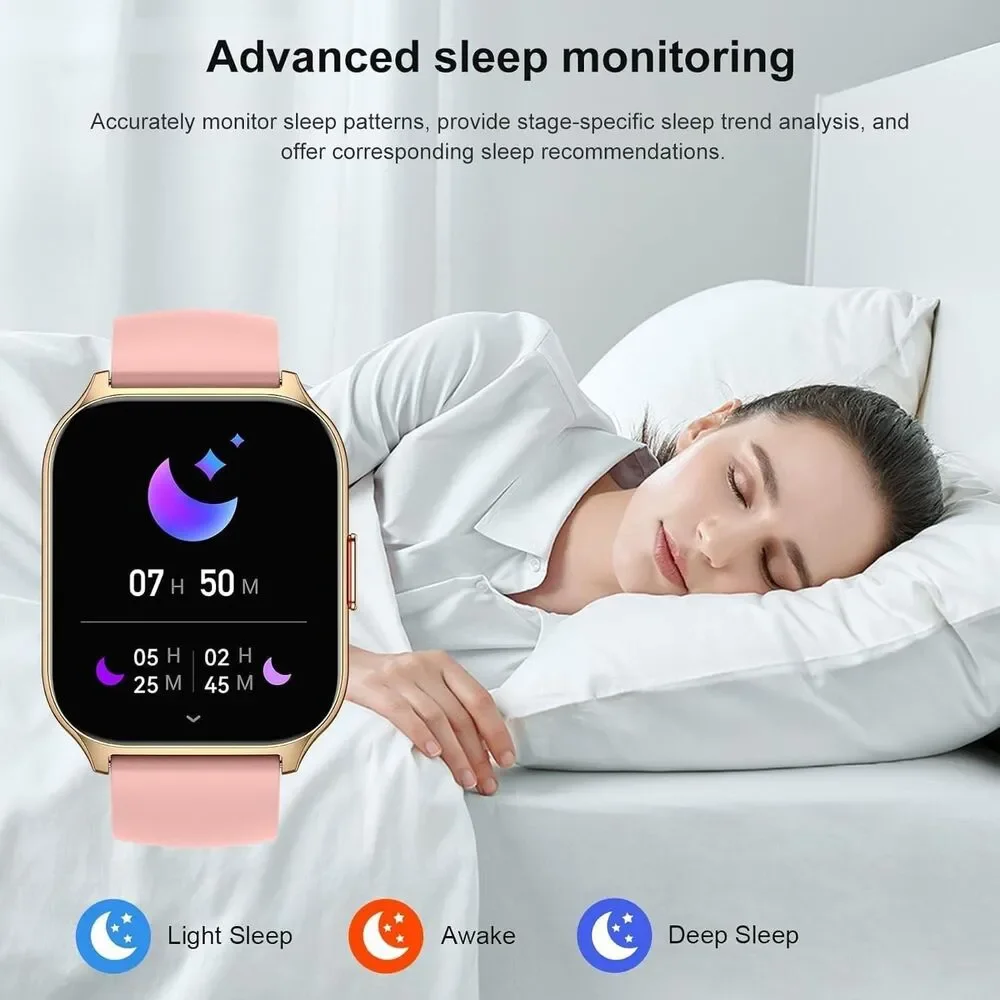 Smart Watch for Men Women, 2.01